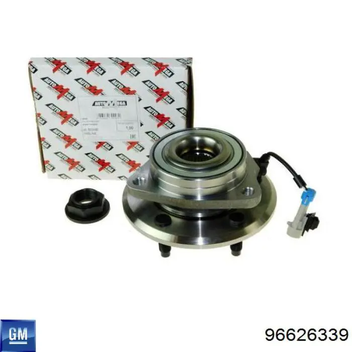 Buje de rueda General Motors 96626339