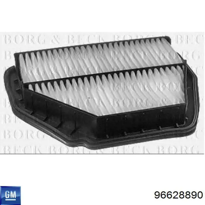 Filtro de aire 96628890 General Motors