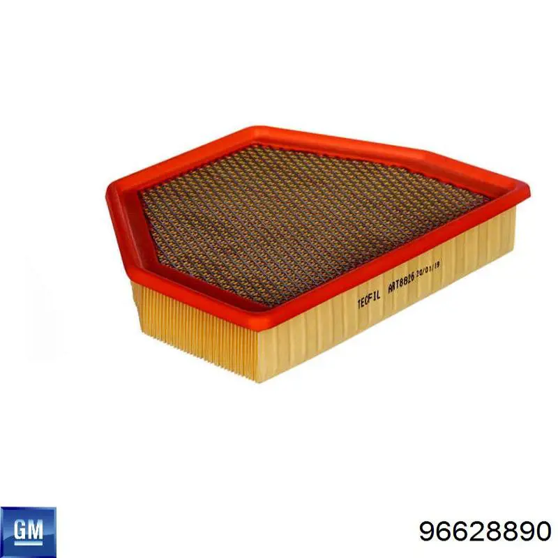 Filtro aire General Motors 96628890