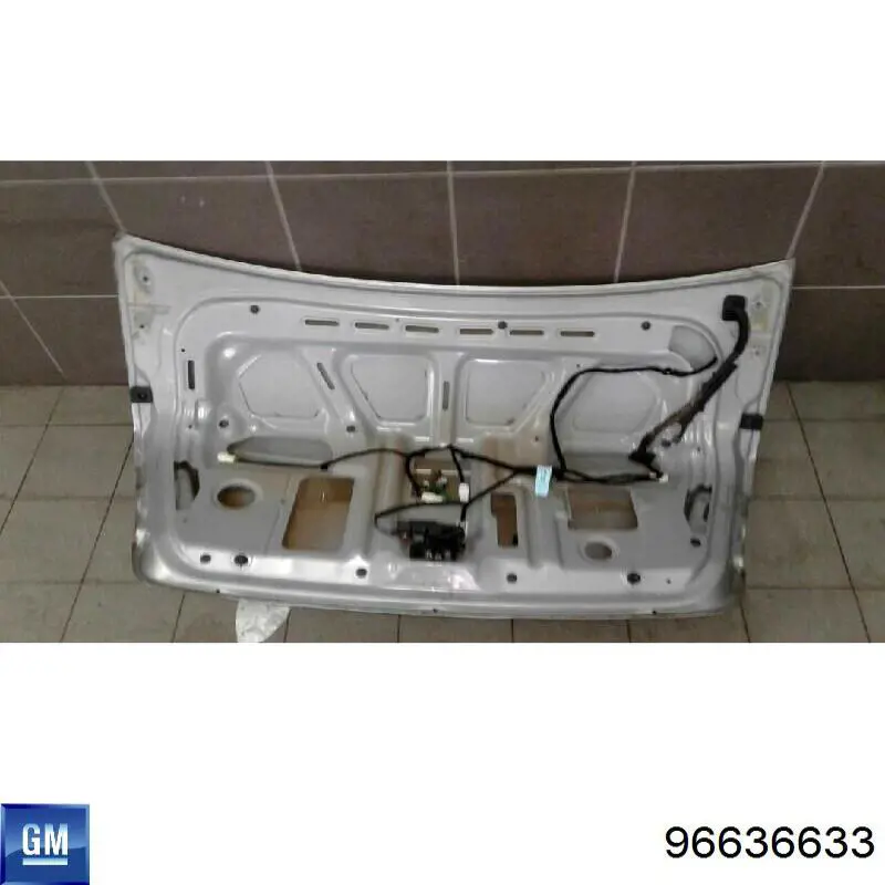 96636633 Opel tapa del maletero