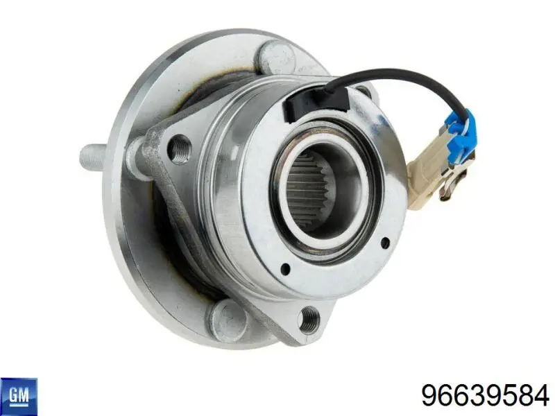 Buje de rueda delantero 96639584 General Motors