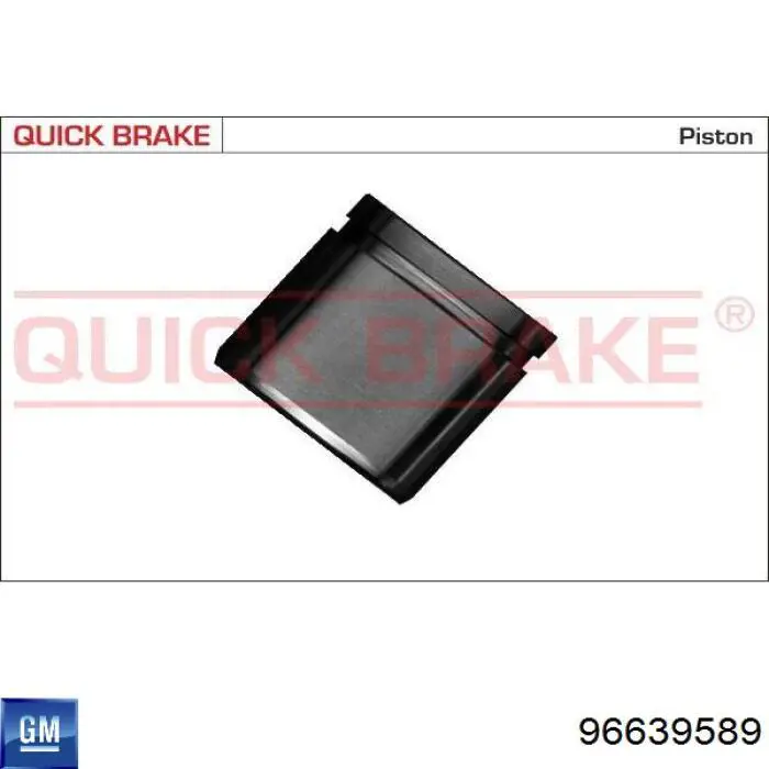 96639589 General Motors Pinza de freno delantera derecha