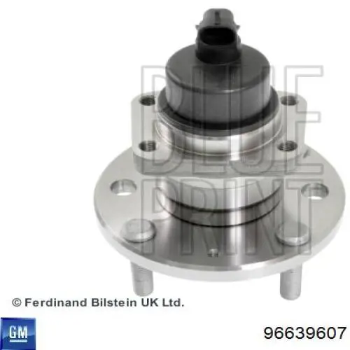 96639607 General Motors Buje de rueda trasero