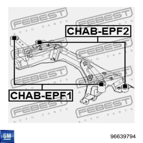 Subchasis delantero soporte motor Chevrolet Epica II sedán (V250) (2006 - 2011) precio, desde 298,87 EUR