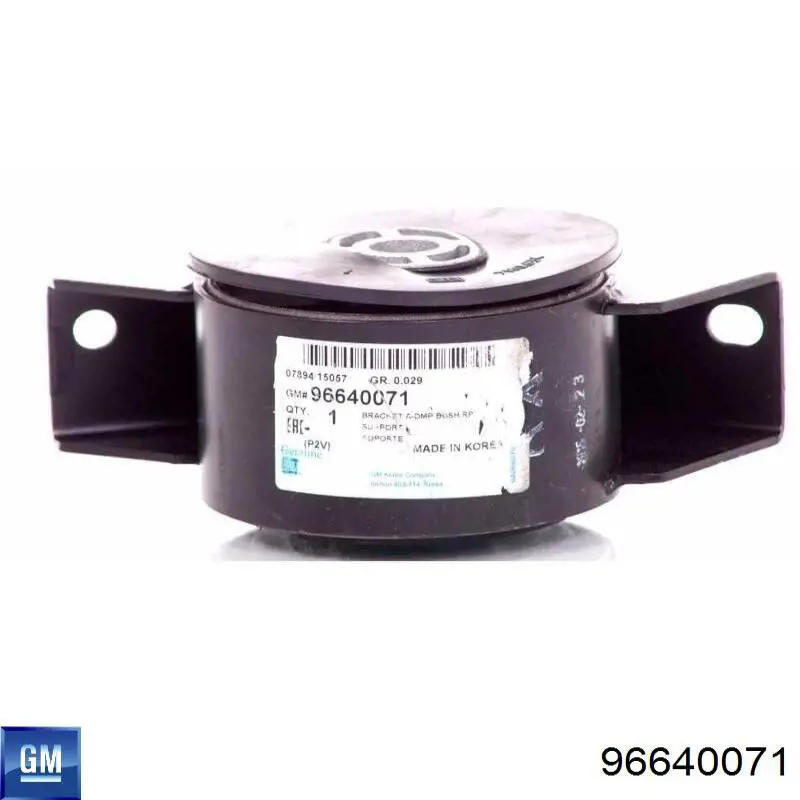 96640071 General Motors soporte de motor trasero