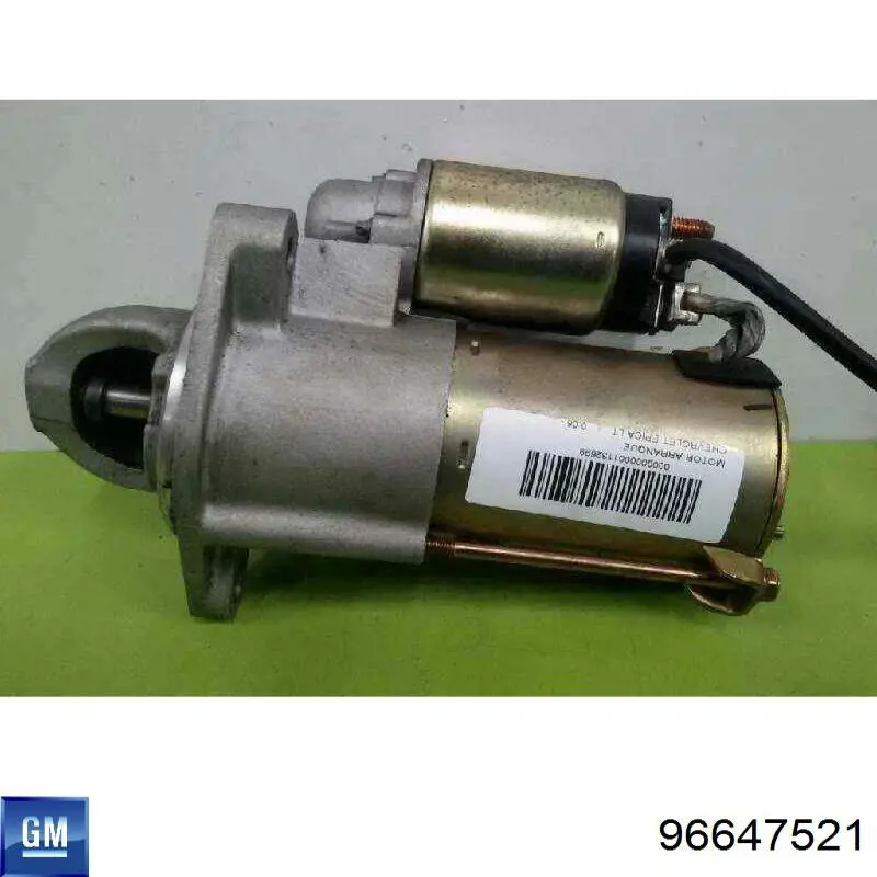 96647521 General Motors motor de arranque