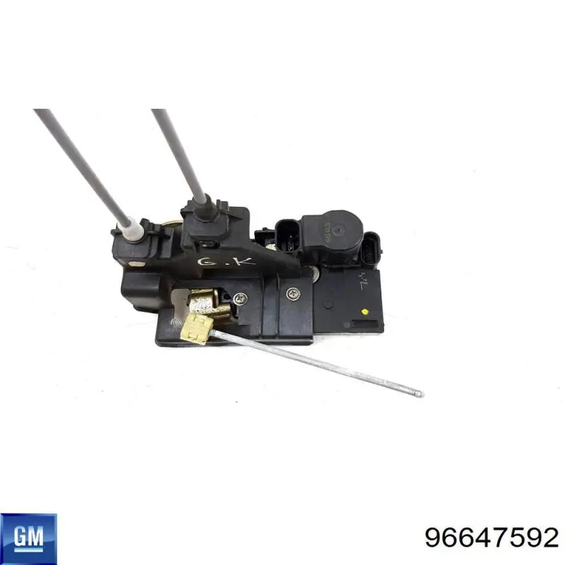 Comprar 96647592 General Motors Motor del elevalunas de la puerta trasera derecha