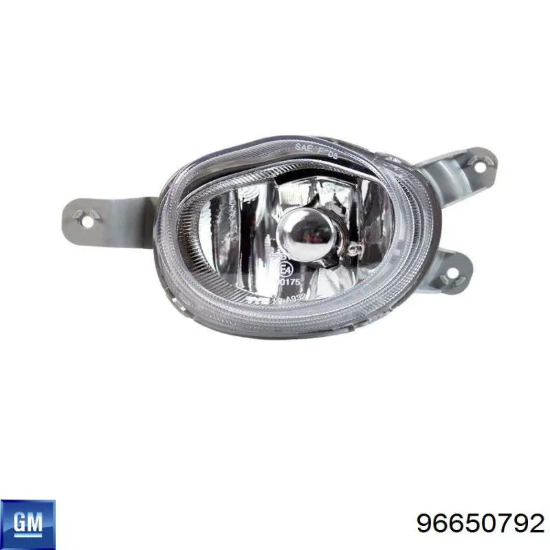 Faro antiniebla izquierdo General Motors 96650792 precio, desde 55,15 EUR