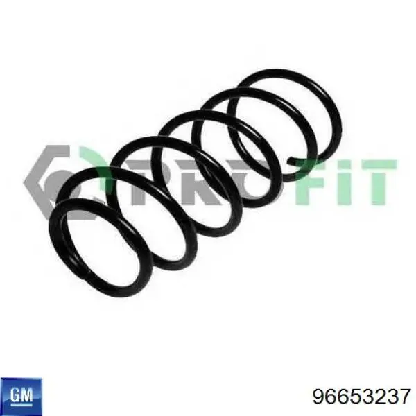 Comprar 96653237 General Motors Muelle delantero