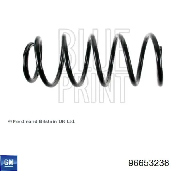 Comprar 96653238 General Motors Muelle delantero