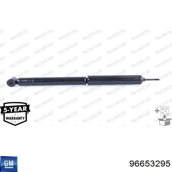 Amortiguador trasero Chevrolet Aveo 2 T250, T255