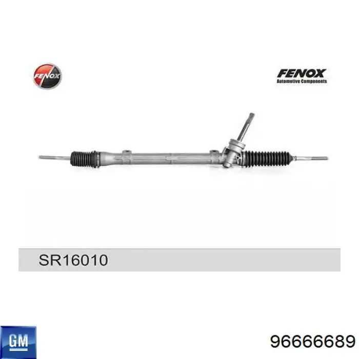 96666689 General Motors Cremallera caja de direccion