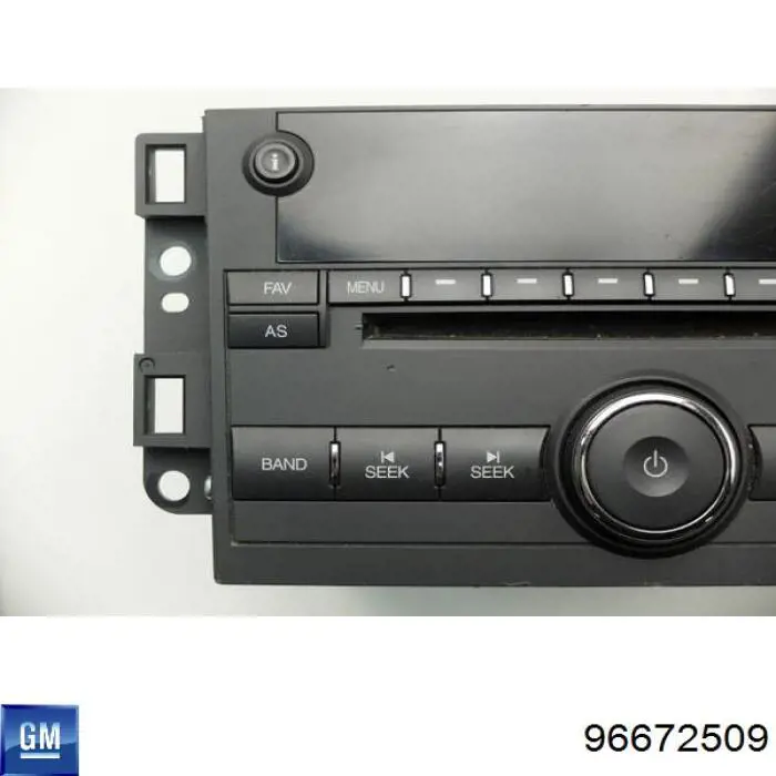96672509 General Motors Radio AM/FM