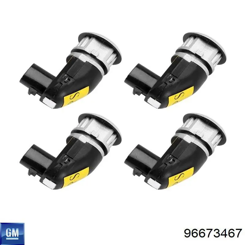 Sensor de aparcamiento trasero 94619 Meat&Doria