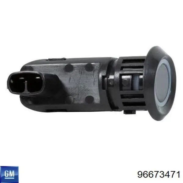 96673471 General Motors sensor alarma de estacionamiento trasero