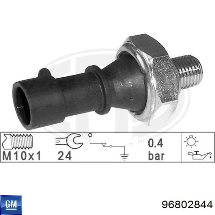 Comprar 96802844 General Motors Sensor de presión de aceite