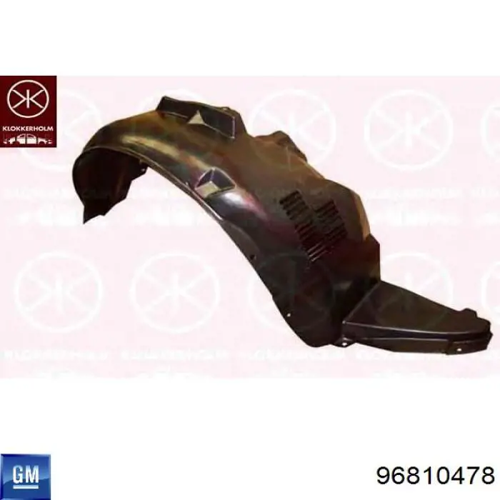 Guardabarros interior derecho, aleta delantera General Motors 96810478 precio, desde 19,39 EUR