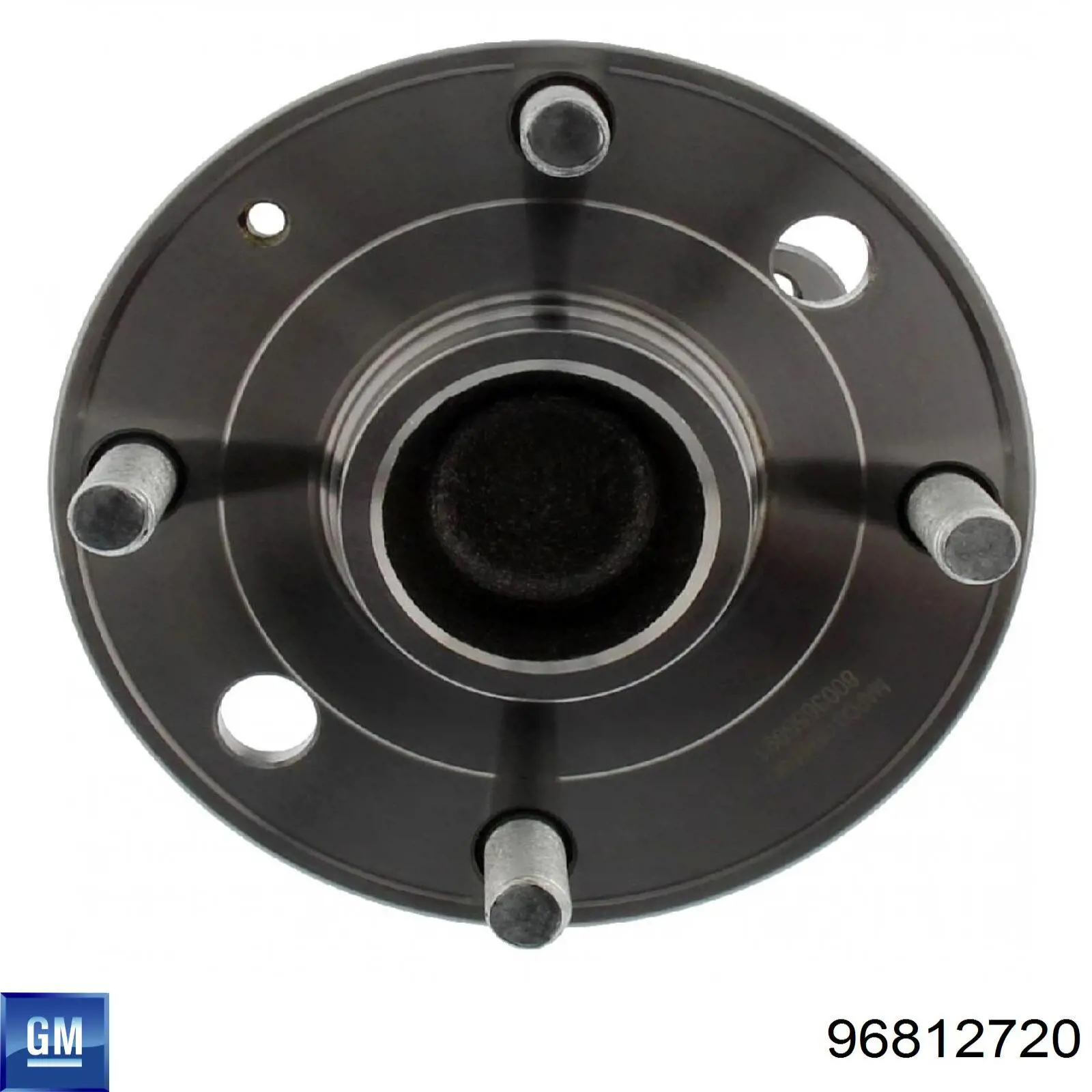 Cubo de rueda trasero 96812720 General Motors