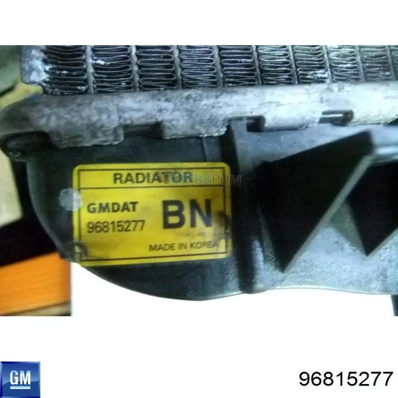 Comprar 96815277 General Motors Radiador de auto