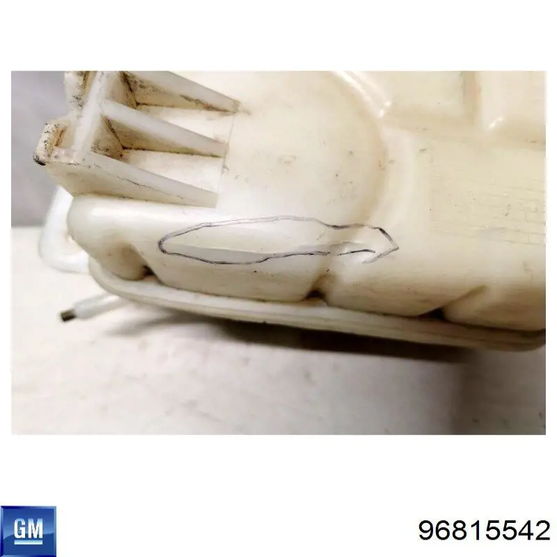 Botella de refrigeración Chevrolet Aveo 2 T250, T255