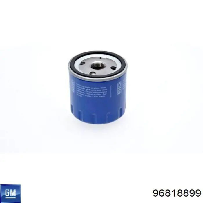 Filtro de aceite motor General Motors 96818899