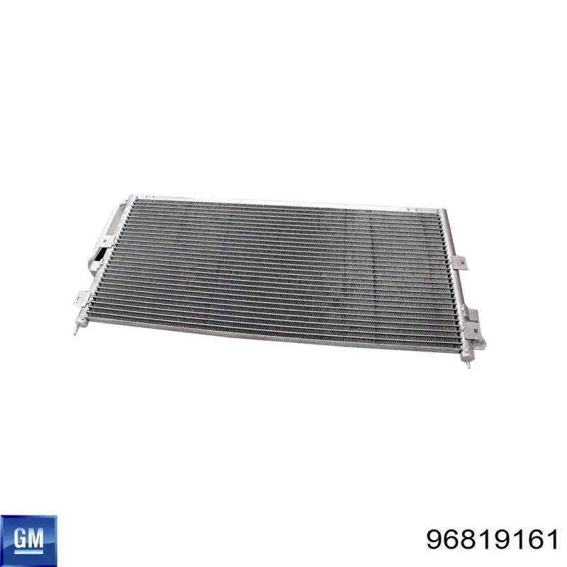 Brazo inferior izquierdo de la suspensión delantera General Motors 96819161