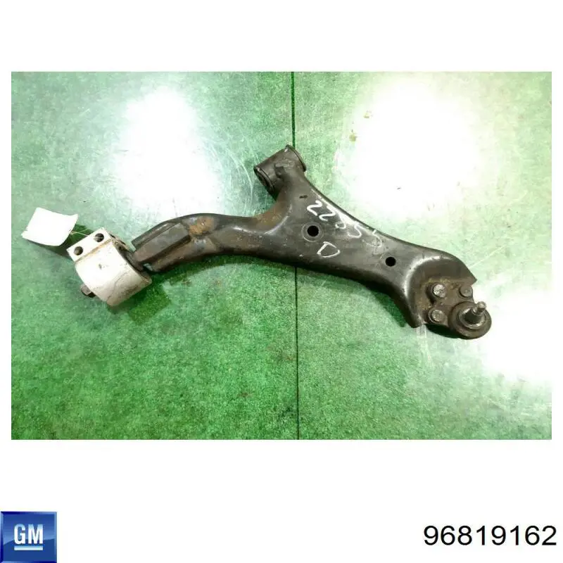 Comprar 96819162 General Motors Brazo inferior derecho de la suspensión delantera