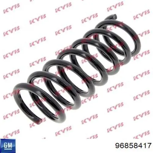 Muelle de suspensión trasero General Motors 96858417 precio, desde 49,57 EUR