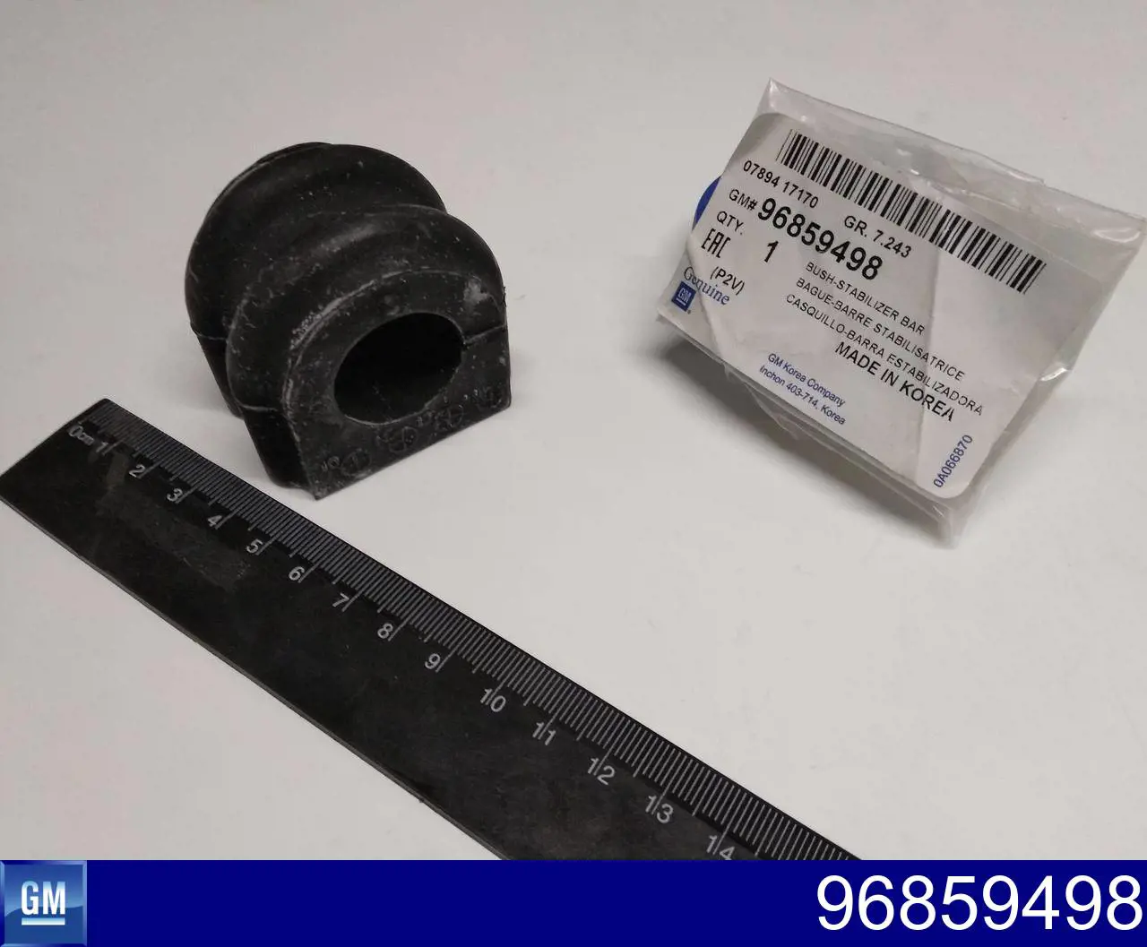 Comprar 96859498 General Motors Buje de barra estabilizadora delantera