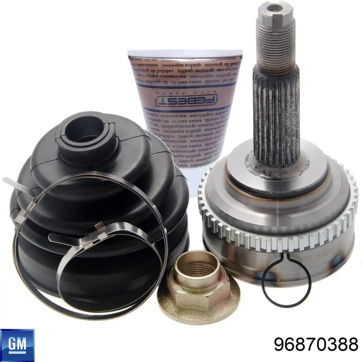 Comprar 96485020 General Motors Semieje delantero derecho