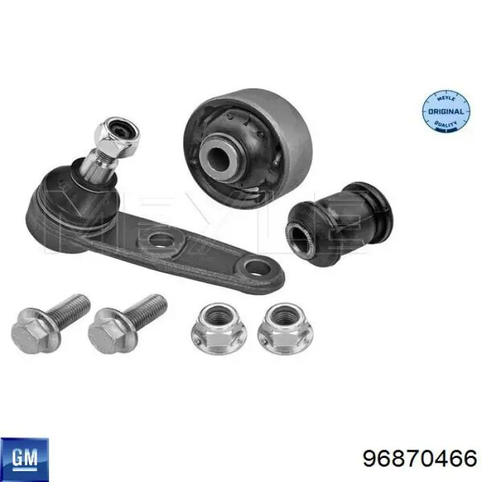 Comprar 96870466 General Motors Brazo inferior derecho de la suspensión delantera