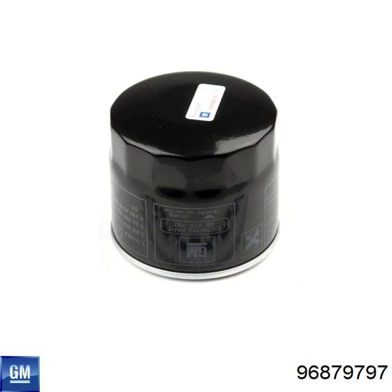 Portafiltro de aceite General Motors 96879797
