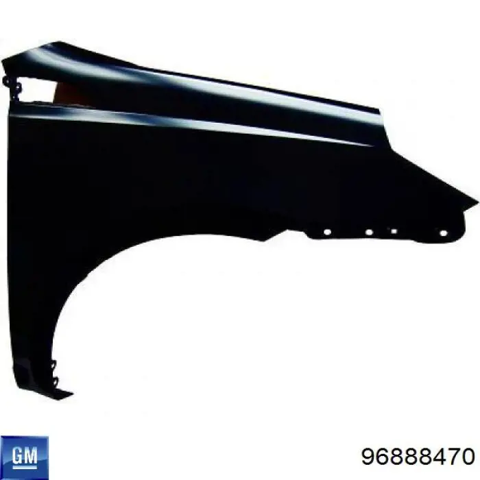 Aleta delantera izquierda General Motors 96888470 precio, desde 49,79 EUR