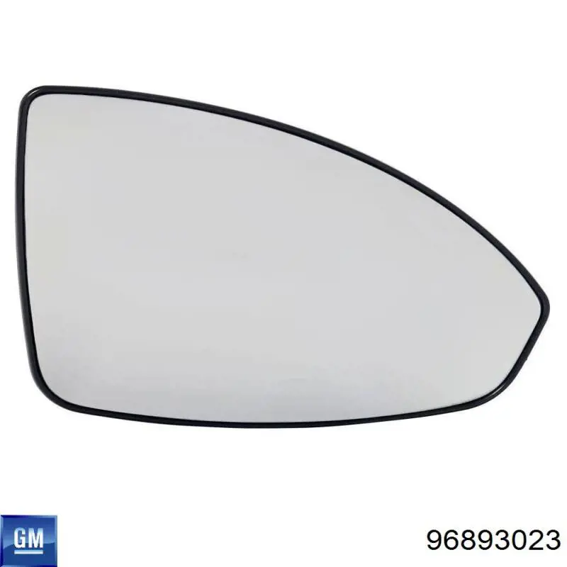Comprar 96893023 General Motors Cristal de espejo retrovisor derecho