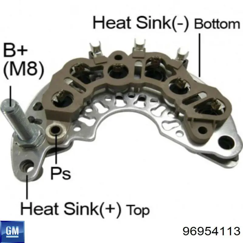 96989020 General Motors Alternador de coche