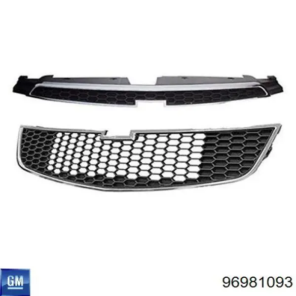 Comprar 96981093 General Motors Rejilla frontal