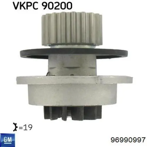 Bombeadora de agua General Motors 96990997 precio, desde 32,84 EUR