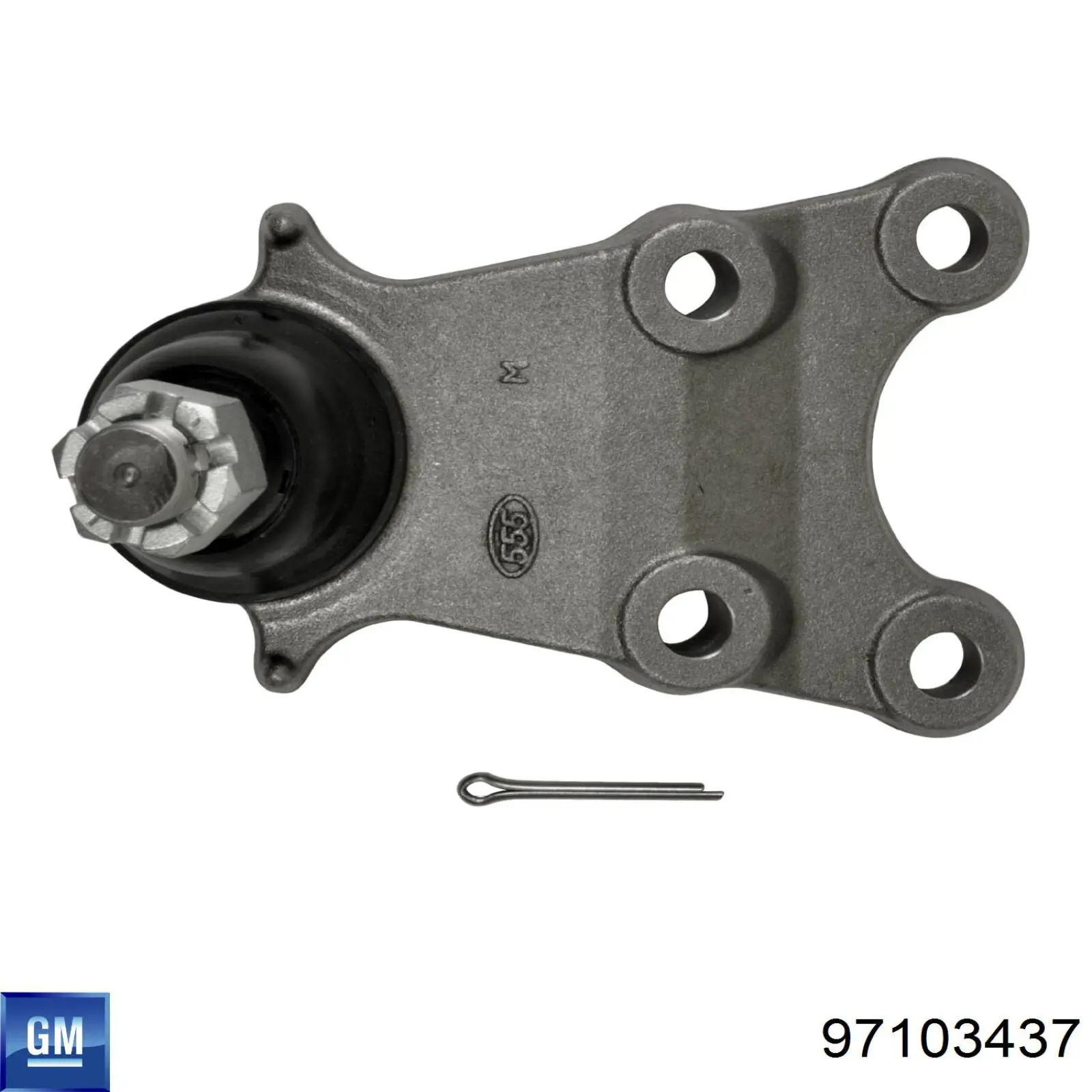 97103437 General Motors Rótula inferior de suspensión