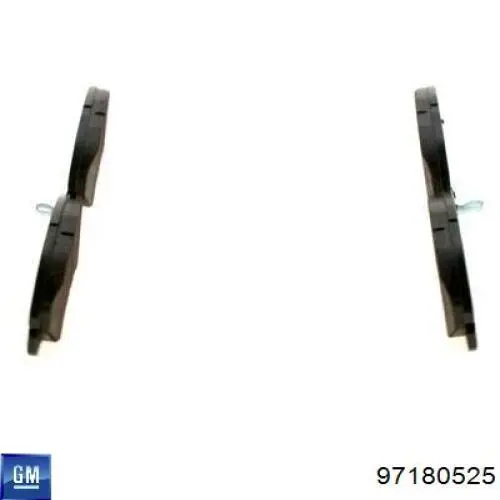 Comprar 97180525 General Motors Pastillas delanteras de freno
