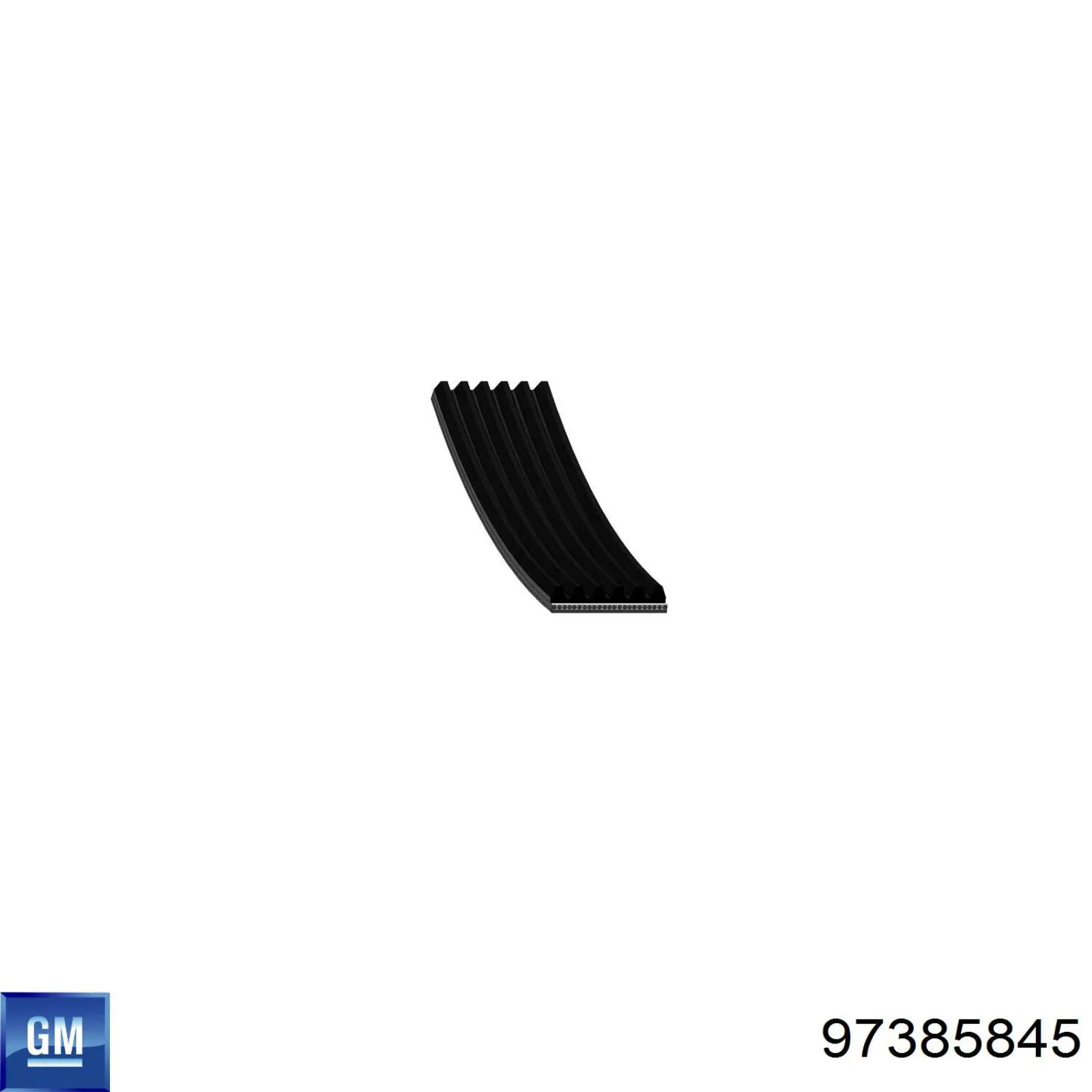 97385845 General Motors correa trapezoidal