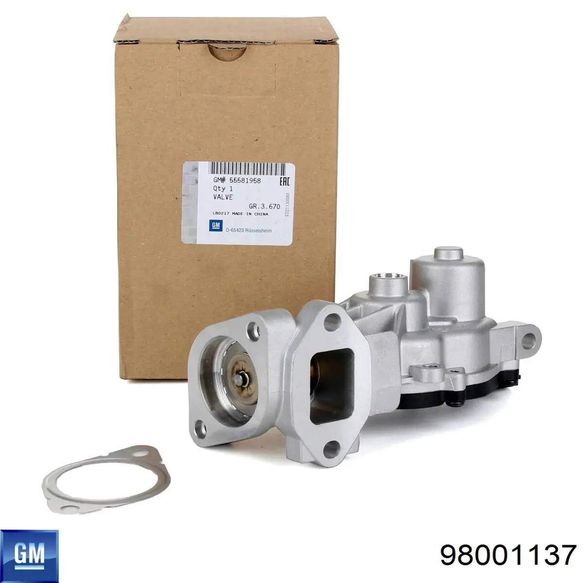 Comprar 98001137 General Motors Junta de válvula EGR