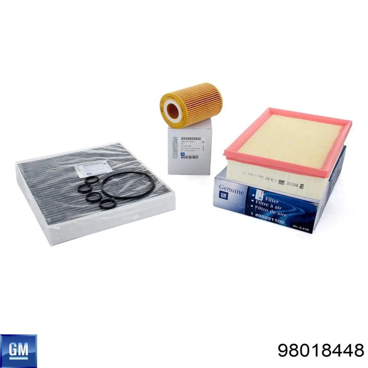 Filtro de aceite 98018448 General Motors