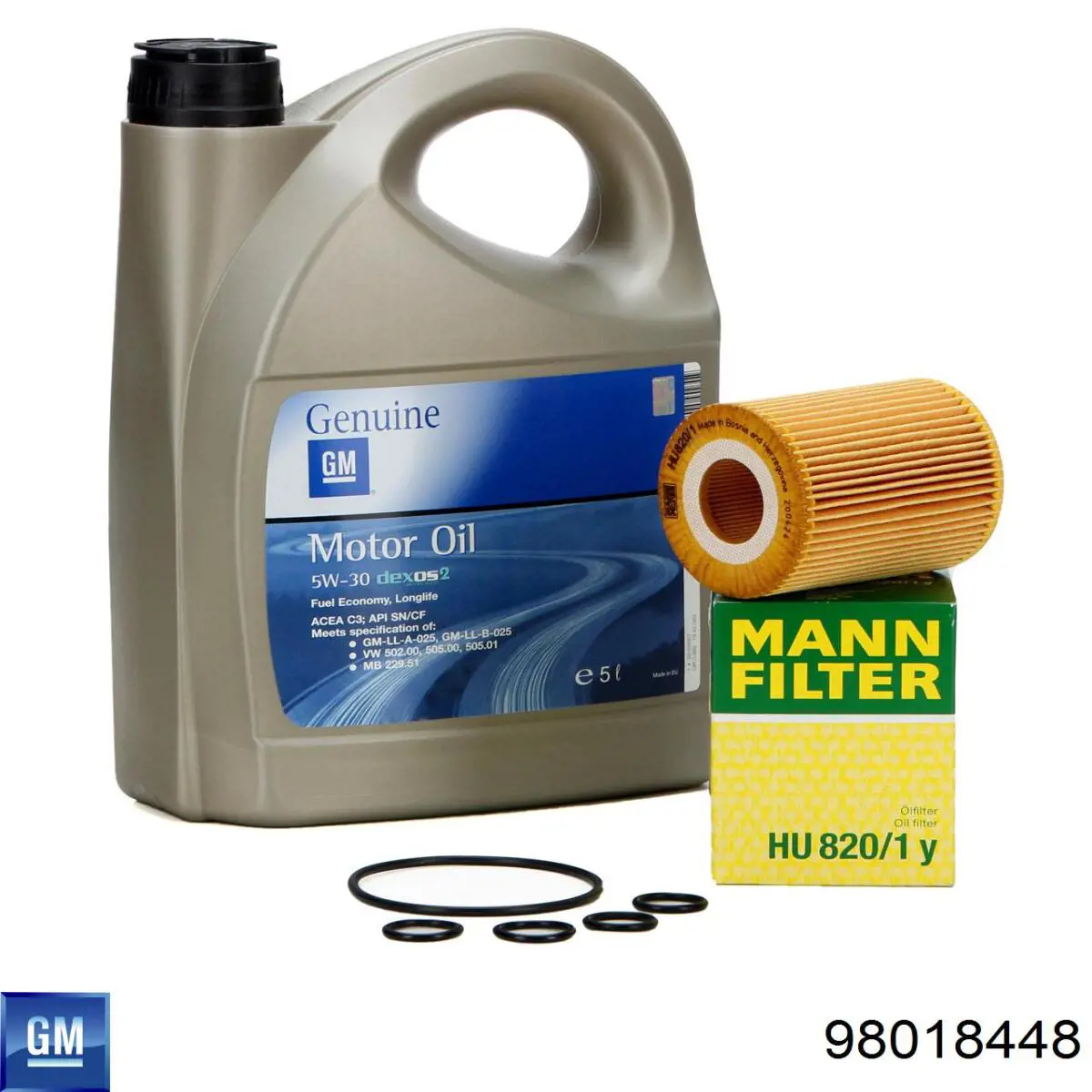 98018448 General Motors Filtro aceite