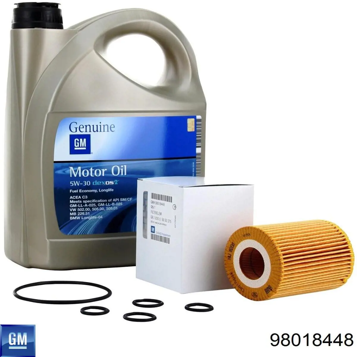 98018448 General Motors Filtro aceite