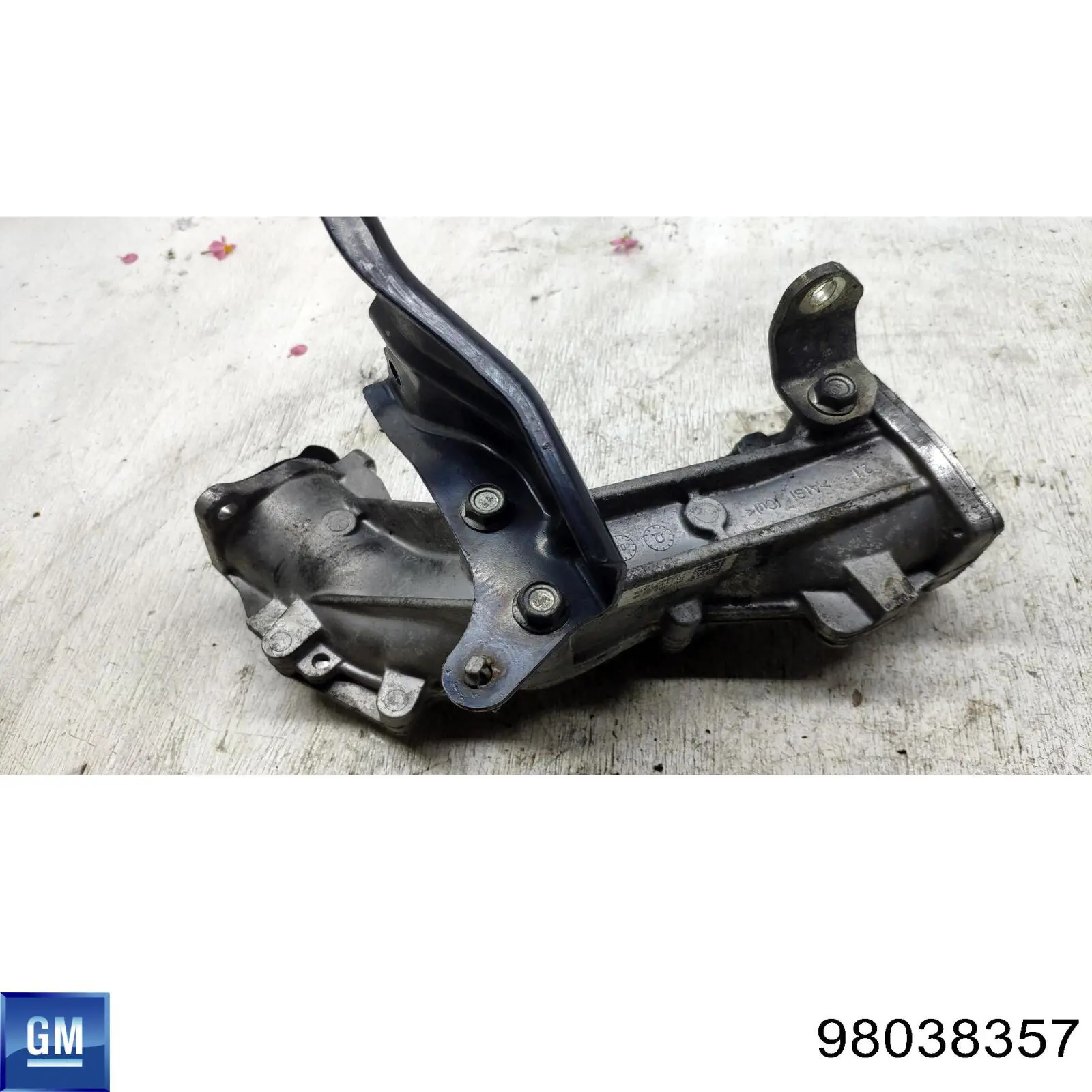 Colector de admisión 98038357 General Motors