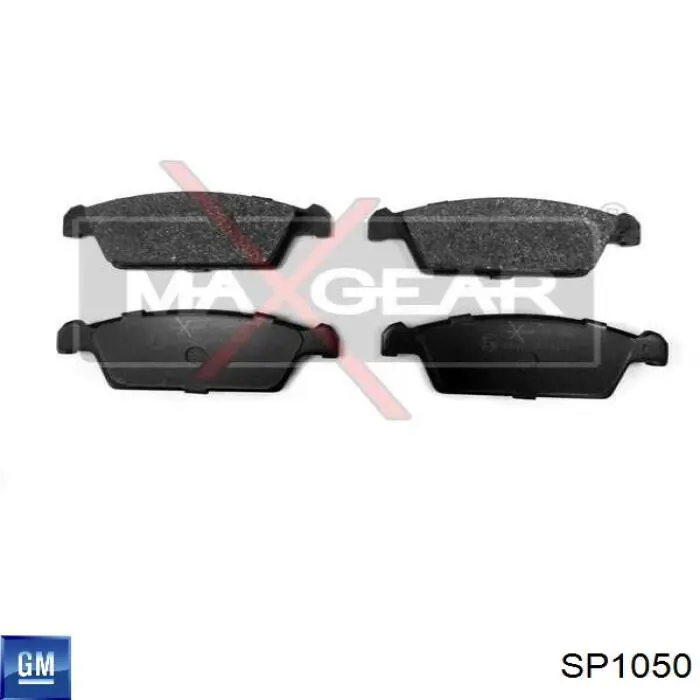 SP1050 General Motors Pastillas delanteras