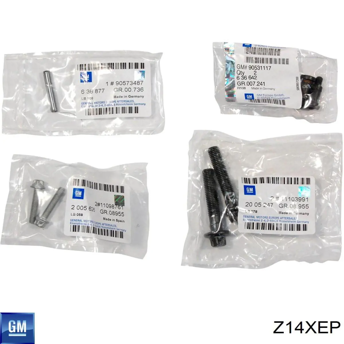 Motor General Motors Z14XEP