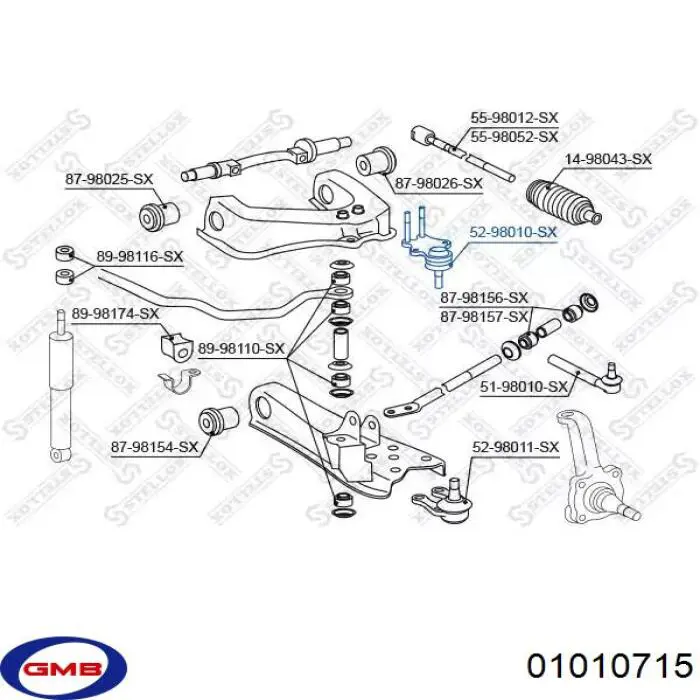 Rótula inferior de suspensión Toyota 4333029565 precio, desde 26,64 EUR