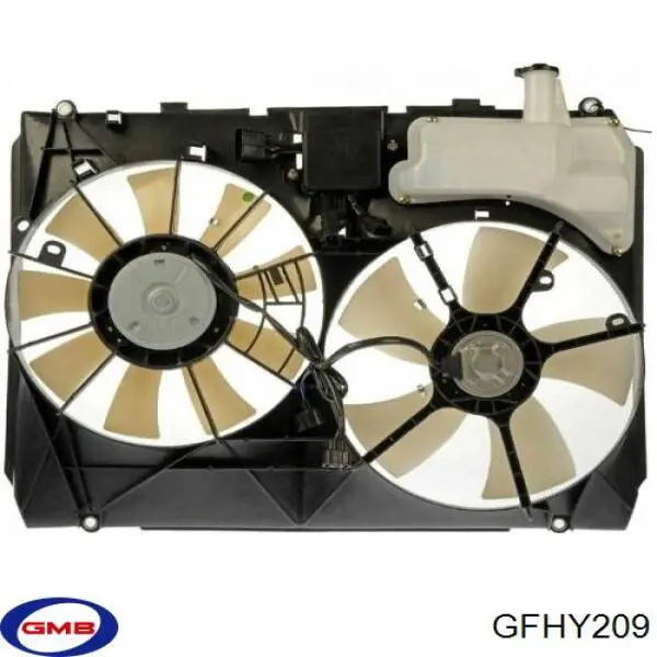 GFHY-209 GMB embrague, ventilador del radiador