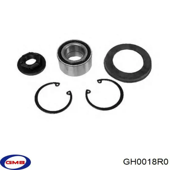 Cojinete de cubo delantero GMB GH0018R0 precio, desde 43,91 EUR